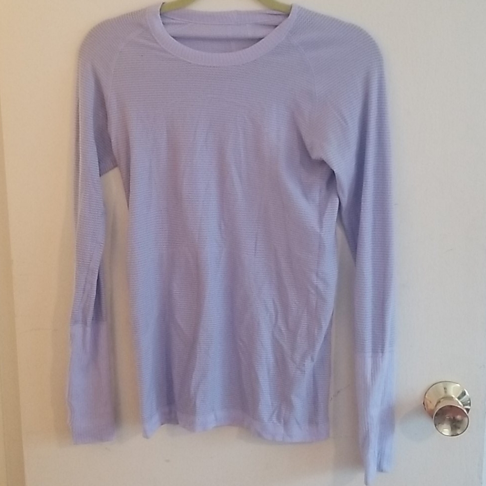 Lululemon long sleeve, speedy shirt